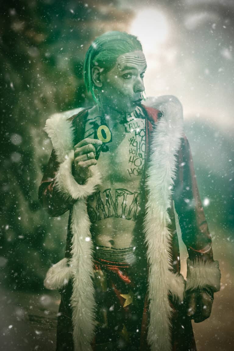 Cosplay Joker Santa